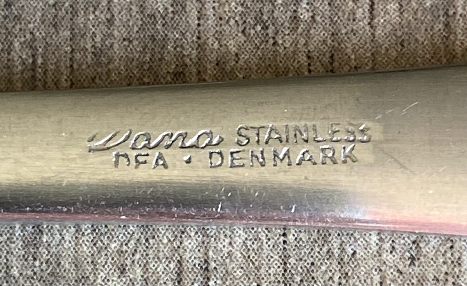 Vintage Wana Stainless Steel Butter Knife Denmark 6”