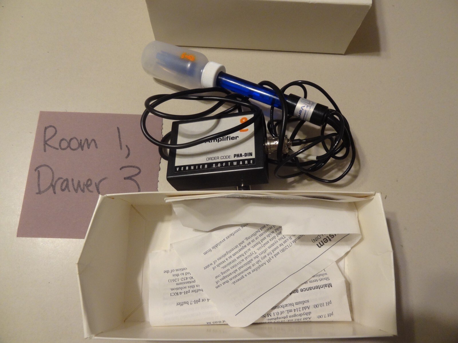 Vernier Software pH System PH-DIN as Shown