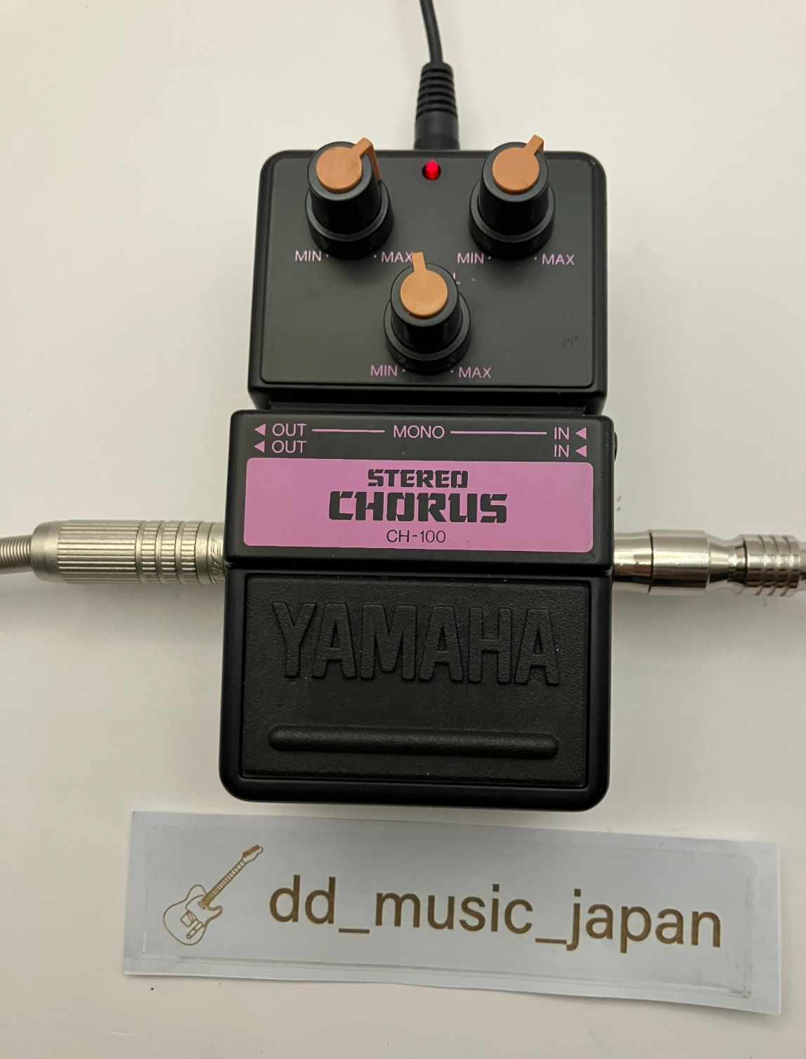YAMAHA CH-100 STEREO CHORUS Guitar Effect Pedal MIJ