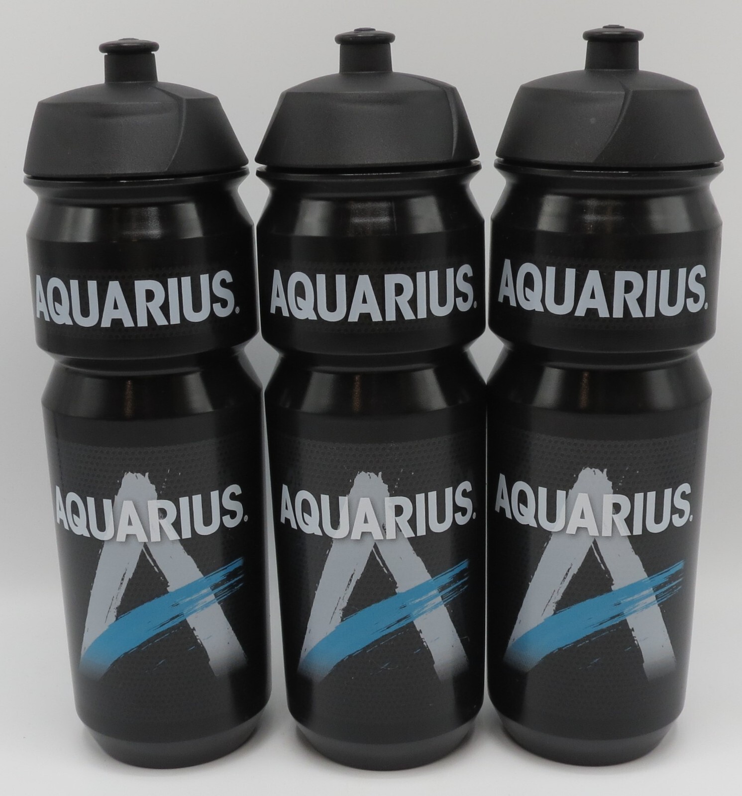 AQUARIUS Squeeze Water Bottle 32 Oz / 1 liter, 3 Pack Set