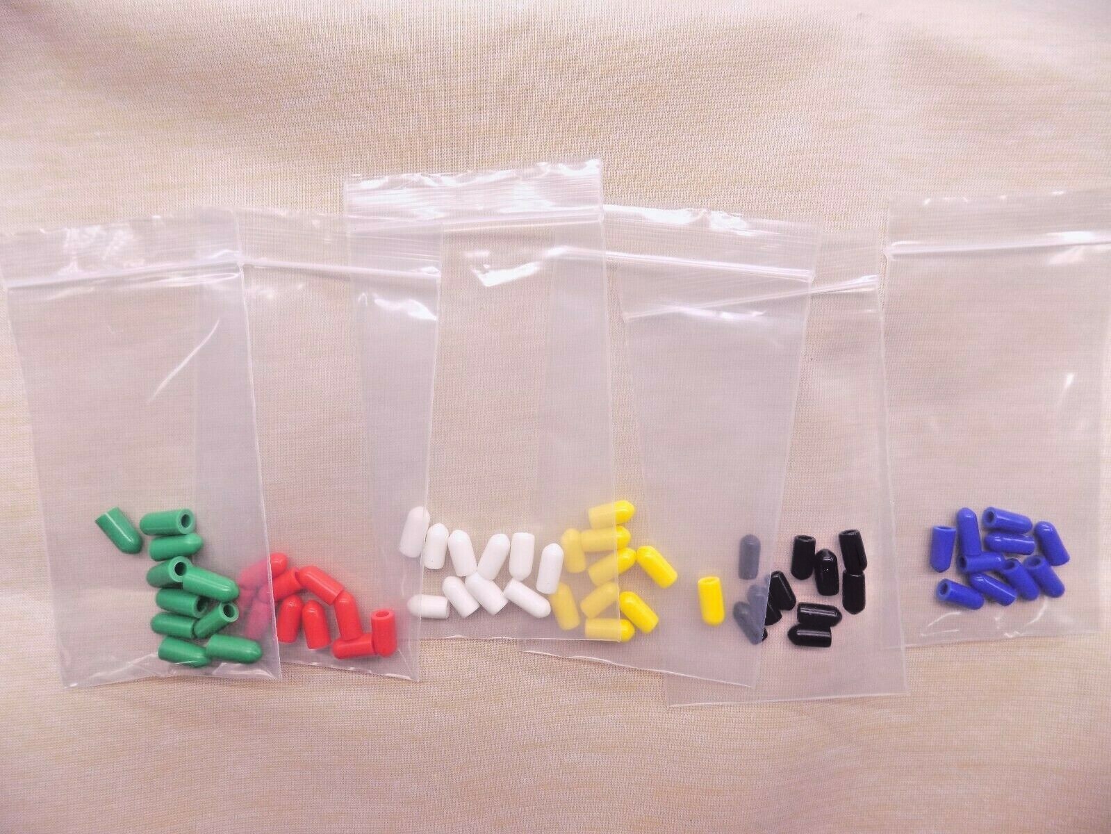 TOGGLE SWITCH BAT HANDLE CAPS, FULL SIZE, SLIP-ON,  6 COLORS, 10ea. 60pcs