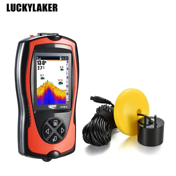 LUCKY FF1108-1CT Portable Fish Finder 100M/300FT Depth - New in box