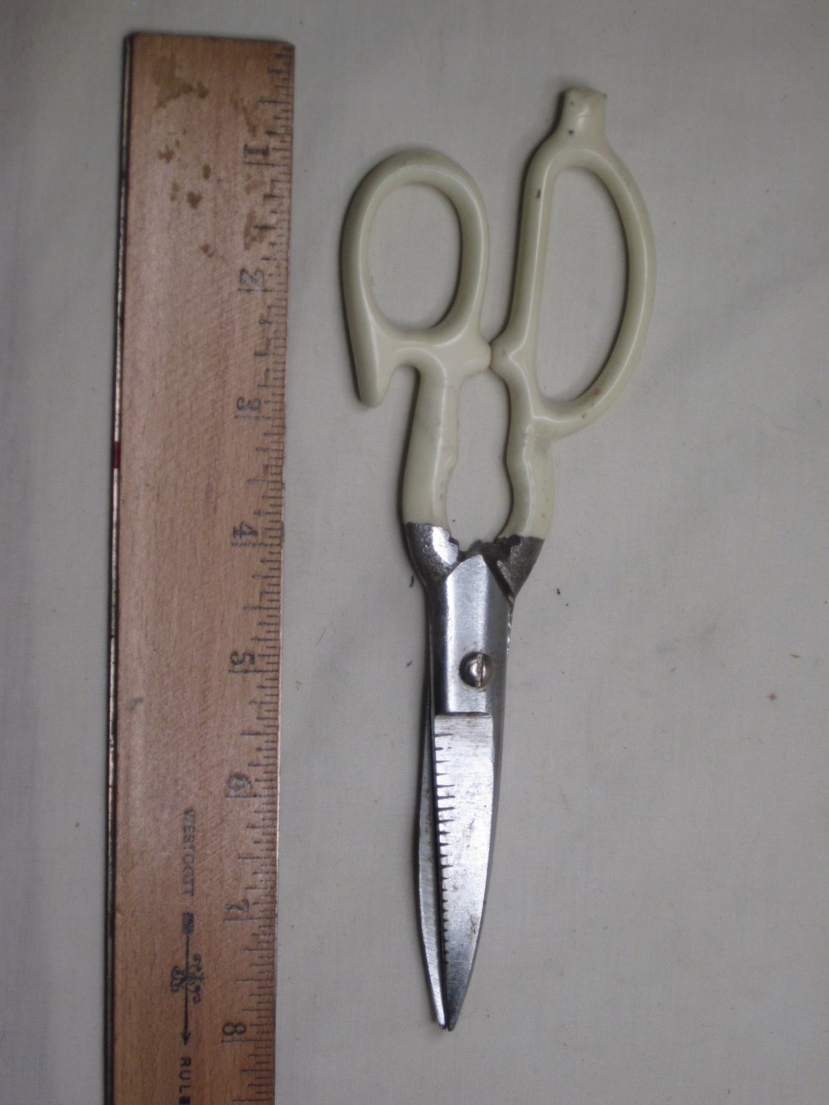 vintage kitchen shears utility scissors multi-purpose tool