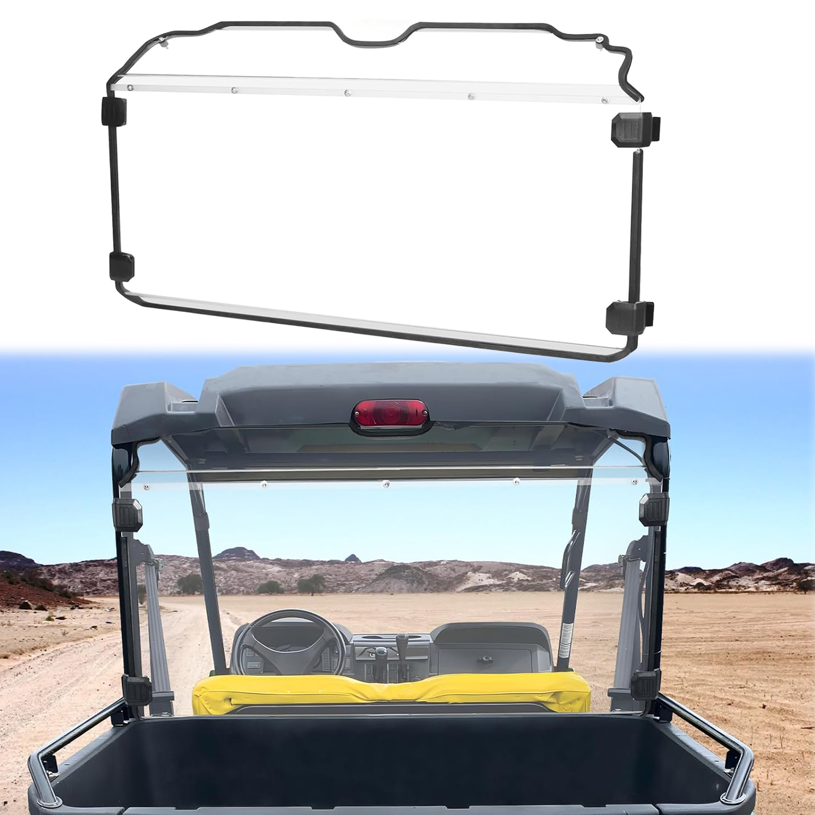 Gator Rear Windshield for John Deere Gator XUV 550 560 590i/E RSX850i RSX860i