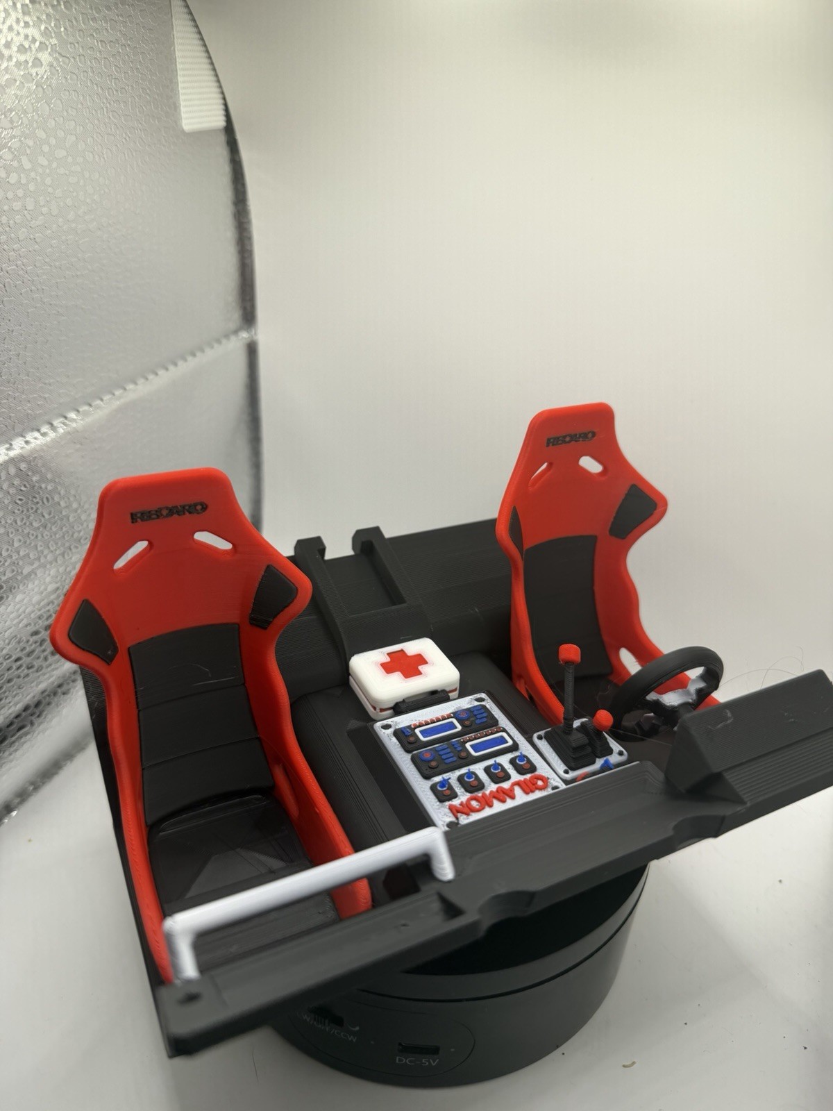 Axial gilamon Full Color Interior RED CAN DO CUSTOM COLORS