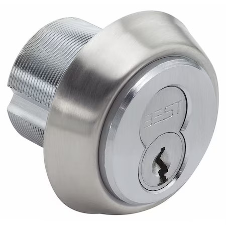 Best 1E74c181rp5626 Lockset Cylinder, Satin Chrome, 1-7/8" To 2-1/2" For Door