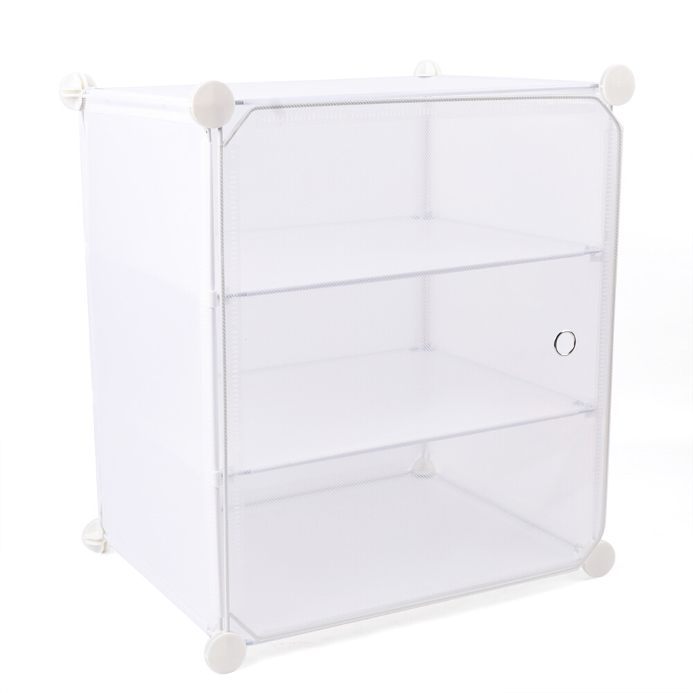 For 36 Pairs Shoes 12 Tiers Shoe Rack Box Organizer Stackable Cabinet Storage