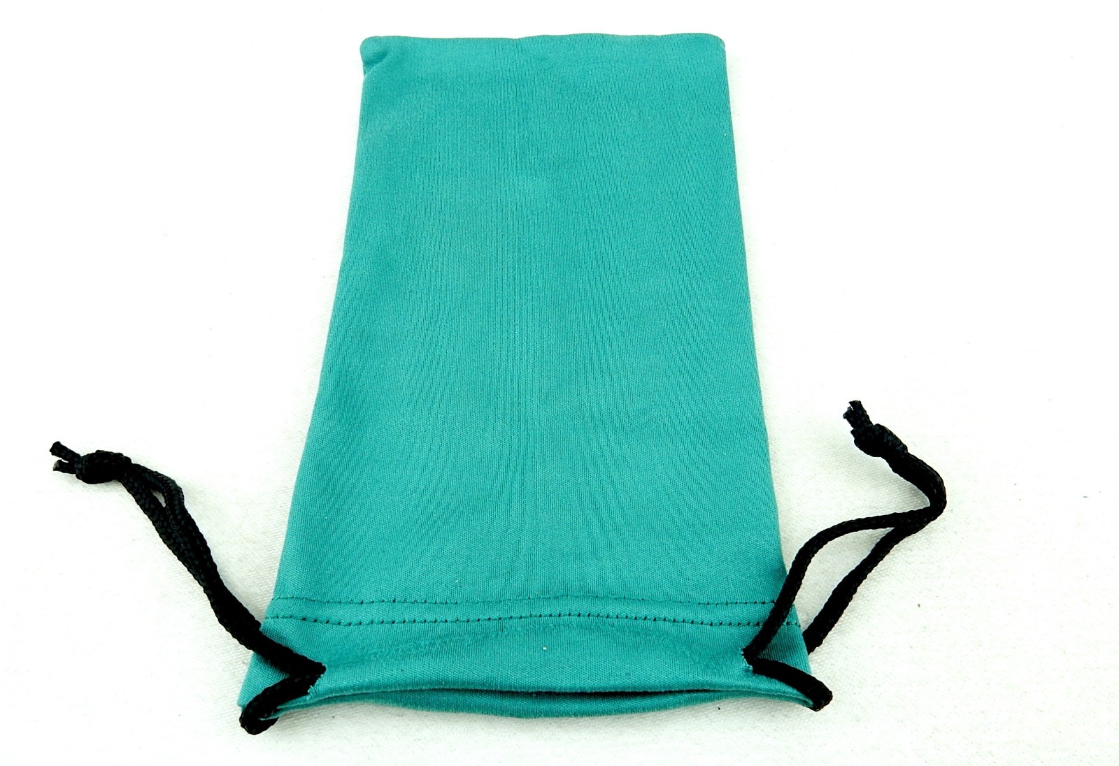 Microfiber Drawstring Accessory Pouch 4" x 7", GREEN ~ Eyeglasses, Makeup, Phone