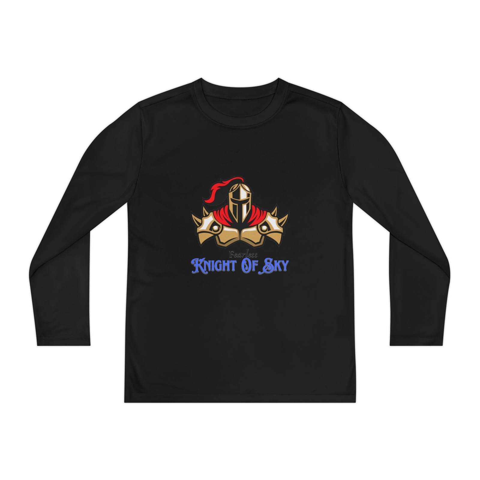 Knight of Sky Youth Long Sleeve Tee, Kids Tee, Children’s Apparel, Fantasy