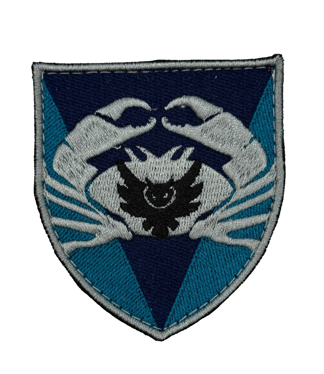 Ukraine 34th Marine Brigade Recon Crab Owl Patch Ukrainian Army Morale Badge