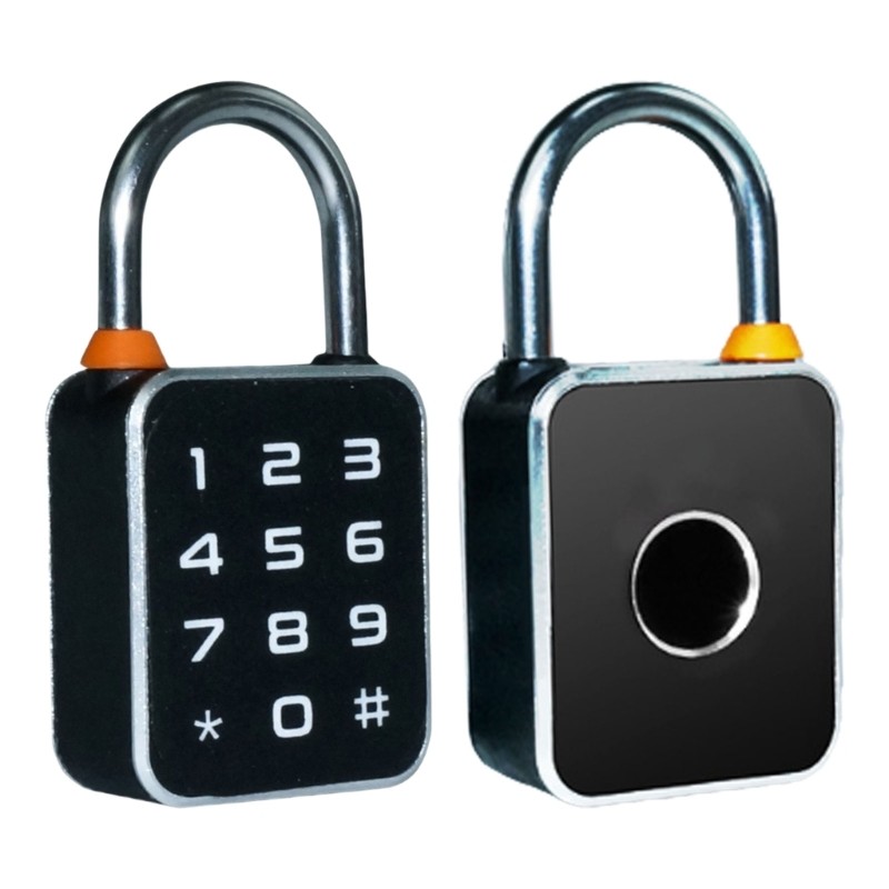 Intelligent Fingerprints With Touchscreens Keypad App Controlled Electronic Lock