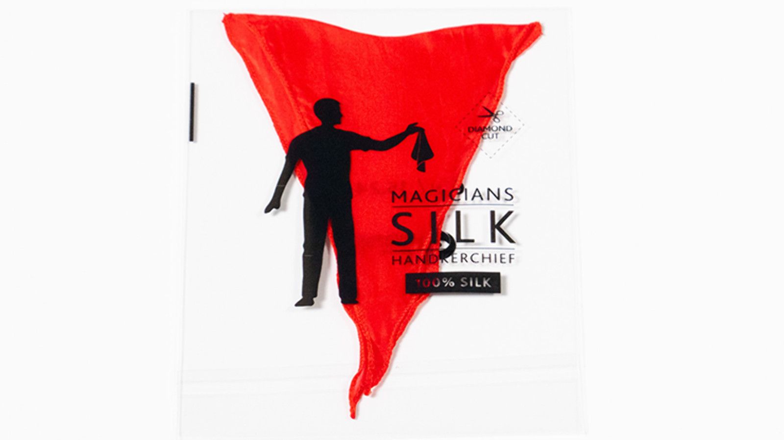 PRO SILK DIAMOND CUT RED 6" by Murphy's Magic