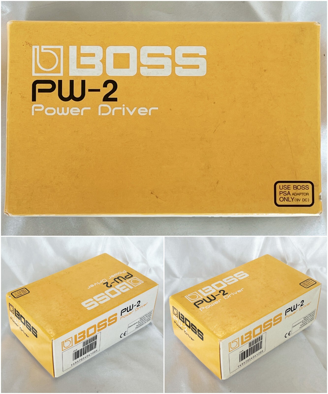 BOSS PW-2 1996 W/Box Power Driver Vintage Guitar Effect Pedal MIT PSA Tested