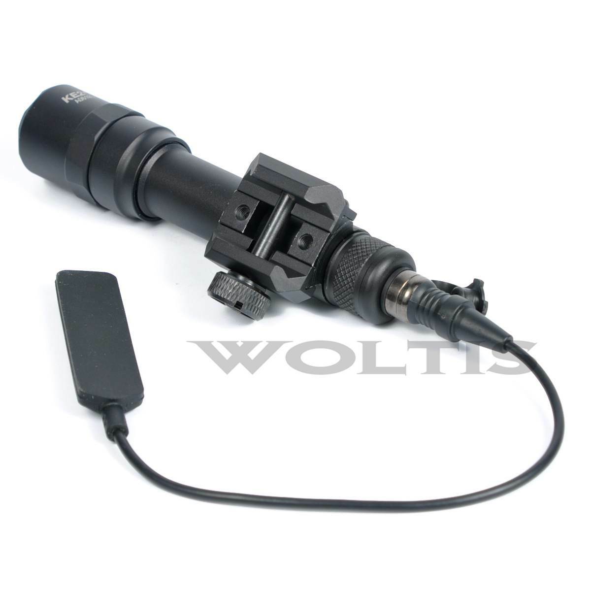 M600B Flashlight Tactical Mini Scout Light LED Flashlight W/ Tail Switch