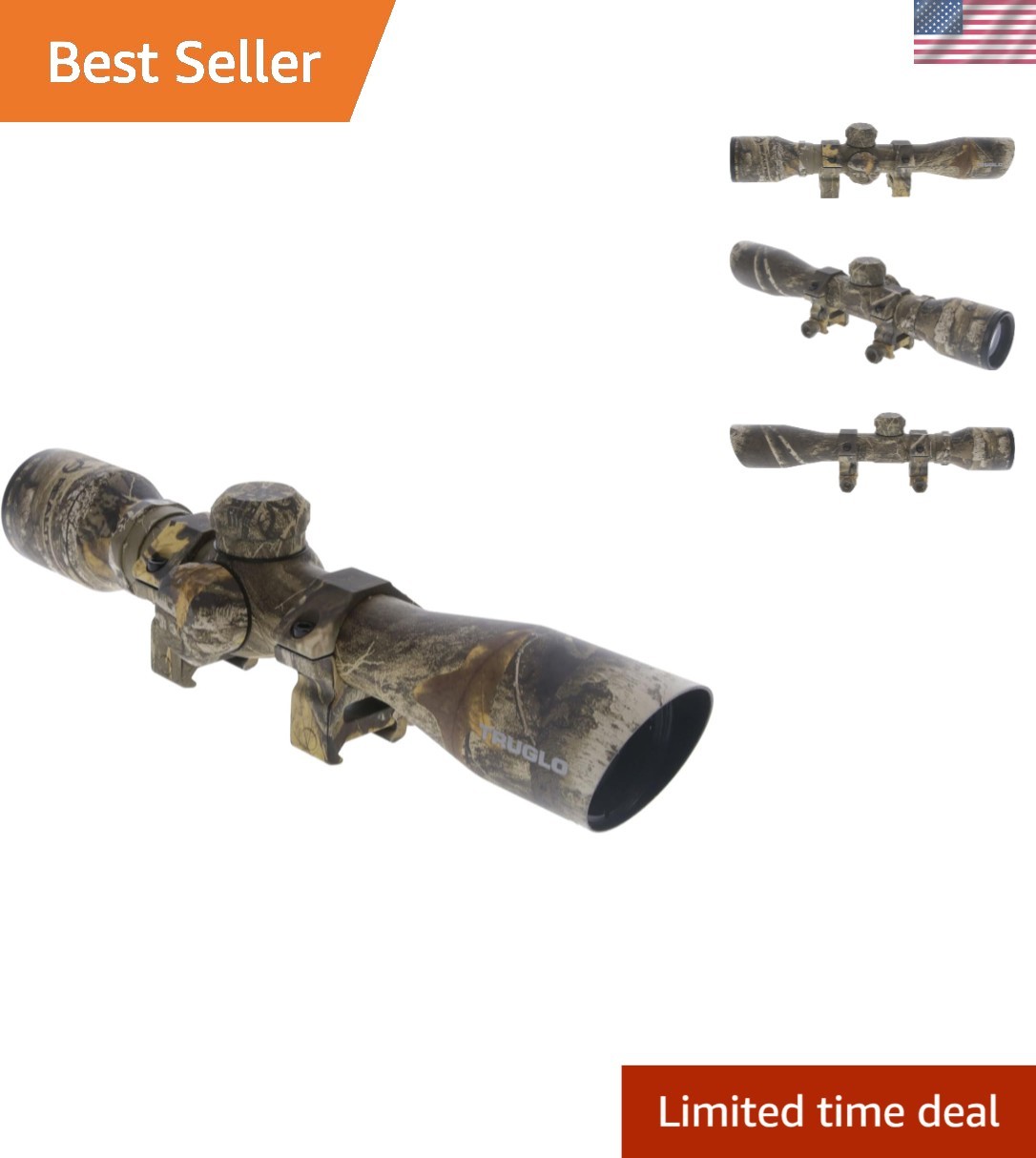 4x32MM Compact Diamond Reticle Scope: Ideal for Shotguns and Precision Shooting