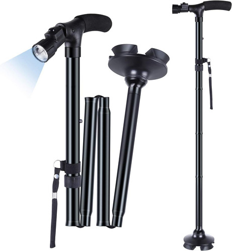 Walking Cane for Men Women: Ohuhu Canes 37 Inch (Pack of 1), Black