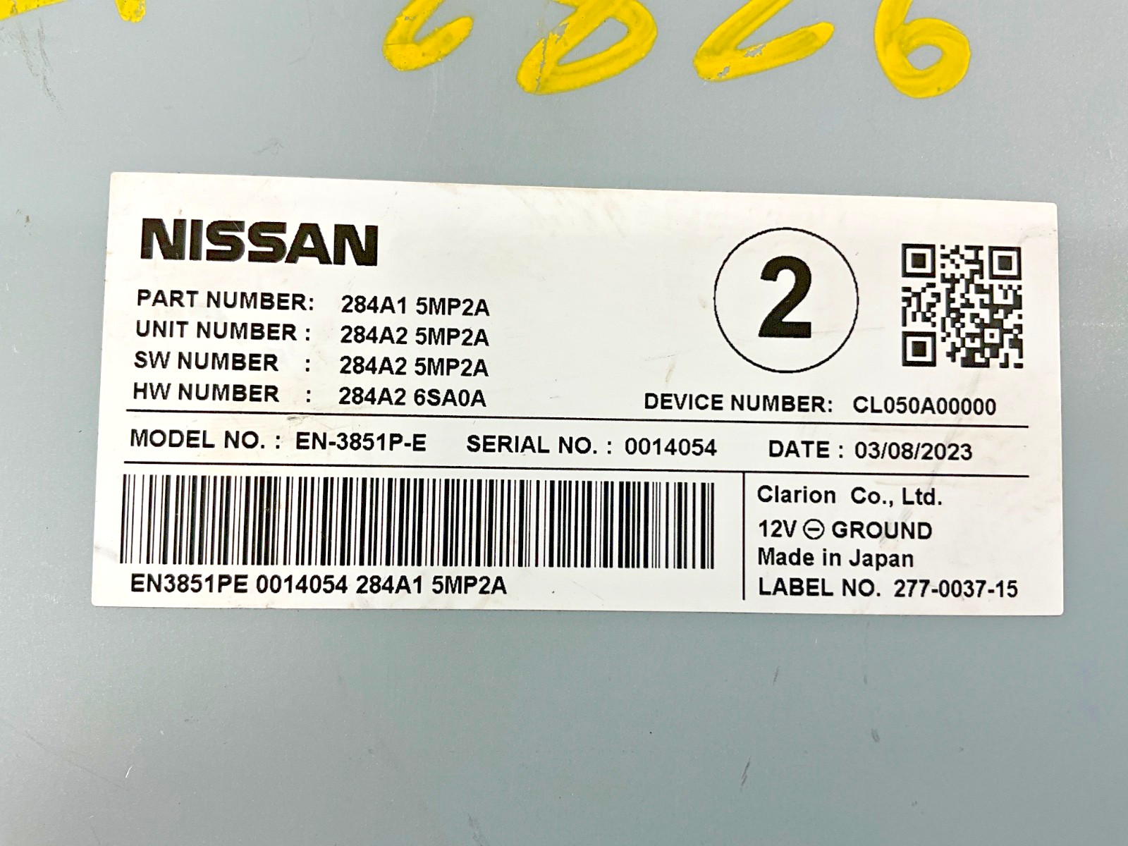 2024 NISSAN ARIYA Controller Modules Assembly Camera ADAS 284A1 5MP2A OEM