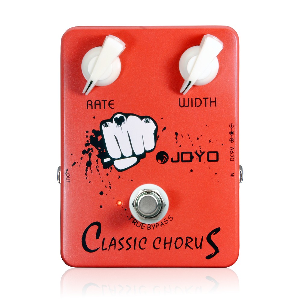 JOYO Classic Chorus Guitar Effect Pedal True Bypass Mini Pedal Pure Analog DC 9V