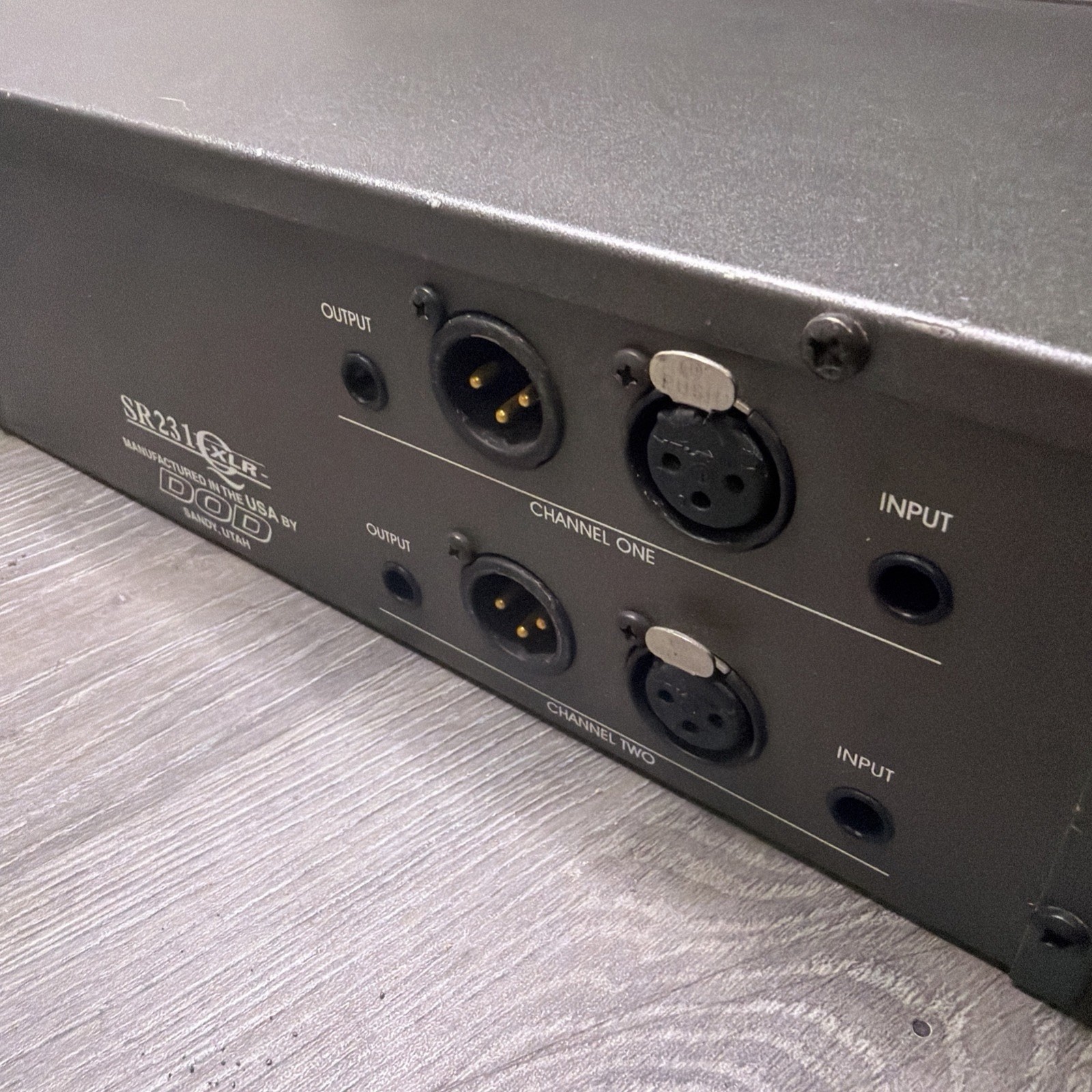 DOD SR231QXLR Stereo Graphic Equalizer - Precision Sonic Sculpting