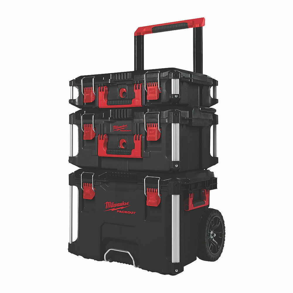 Milwaukee Packout Storage System 3 Piece Modular Set - Black Edition Sale 2026