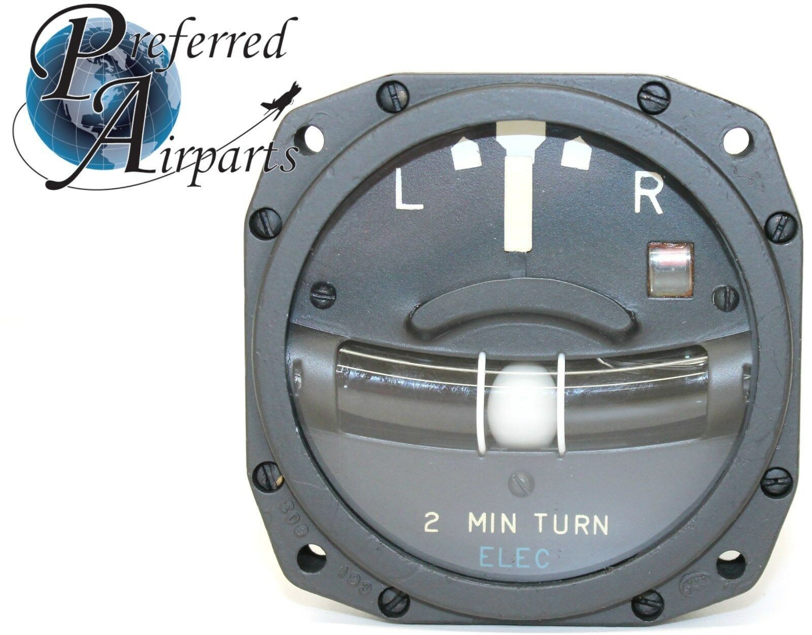 Serviceable 24 Volt RC Allen Turn and Slip Indicator PN RCA56-8, C661030-0301
