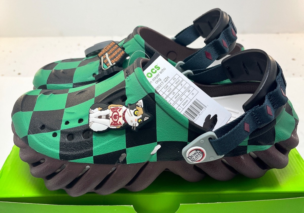 Crocs Demon Slayer Echo Clog Mocha mens/women 209317-72H NEW Free Shipping!