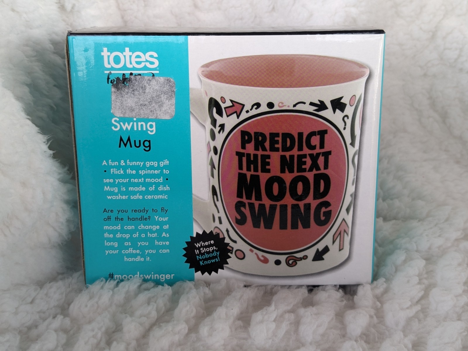 Totes for Her Mood Swing Mug #Moodswinger Brand New Never Used In Box