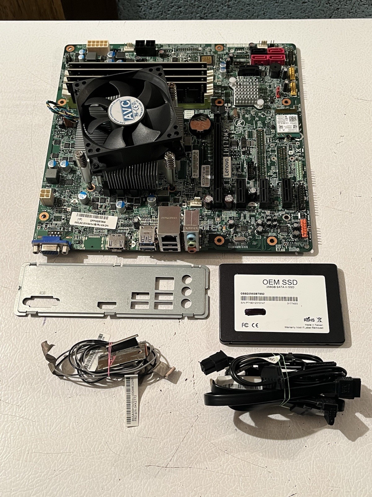LENOVO IDEACENTRE 710 IH170MS MOBO INTEL i5-6400 CPU 16GB RAM 256GB SSD W11 WIFI