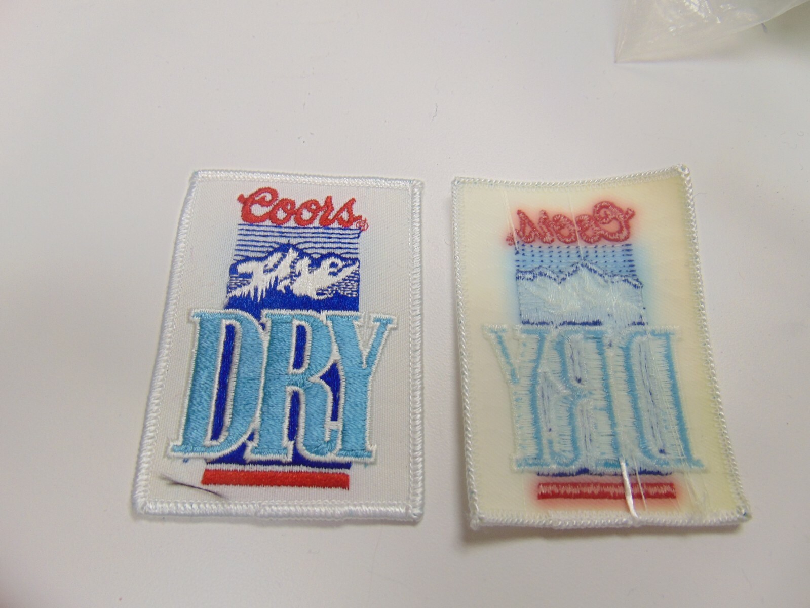 PATCH SEW ON OLDER COORS DRY BEER