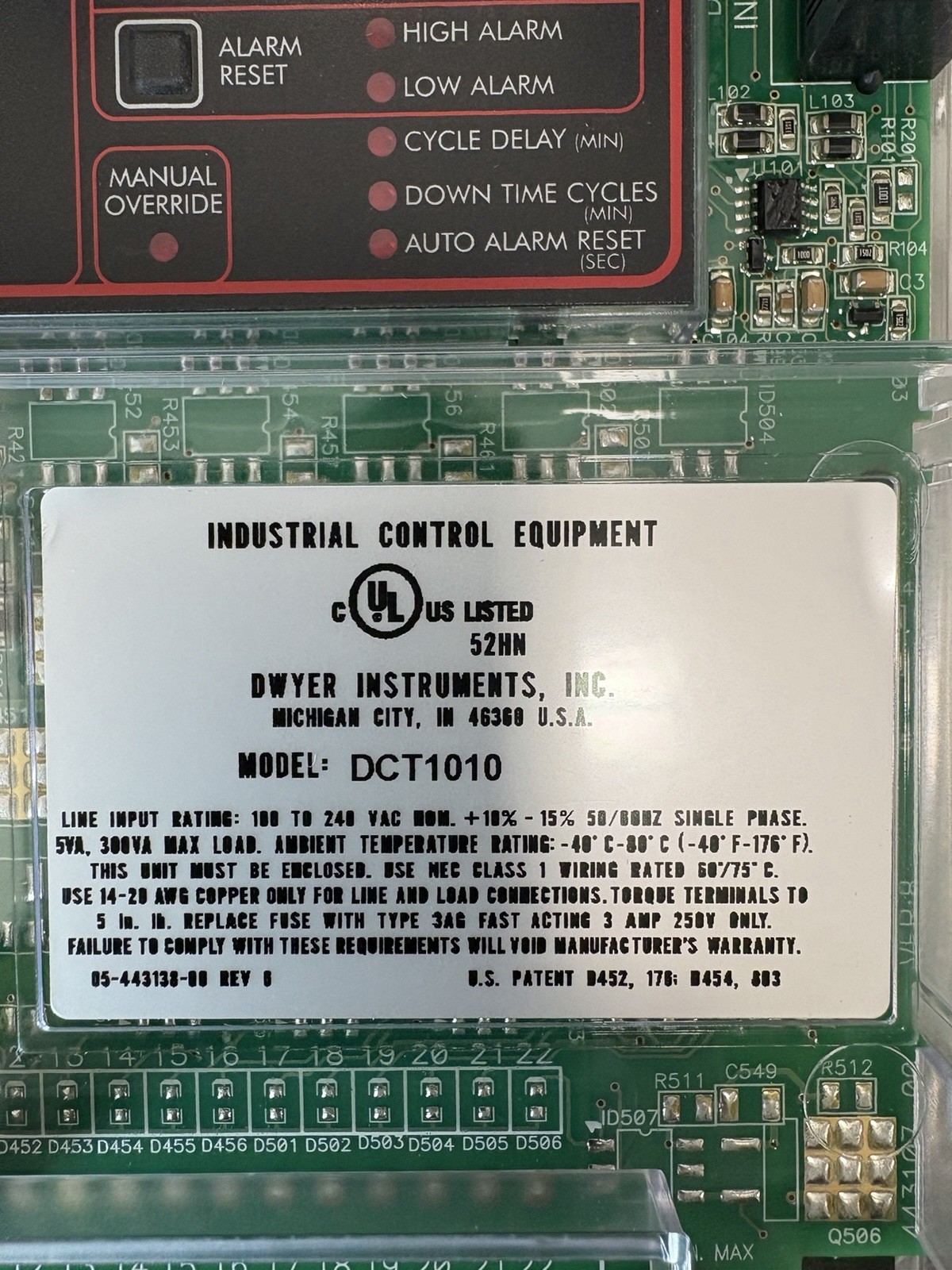 Dwyer Instruments DCT 1010￼