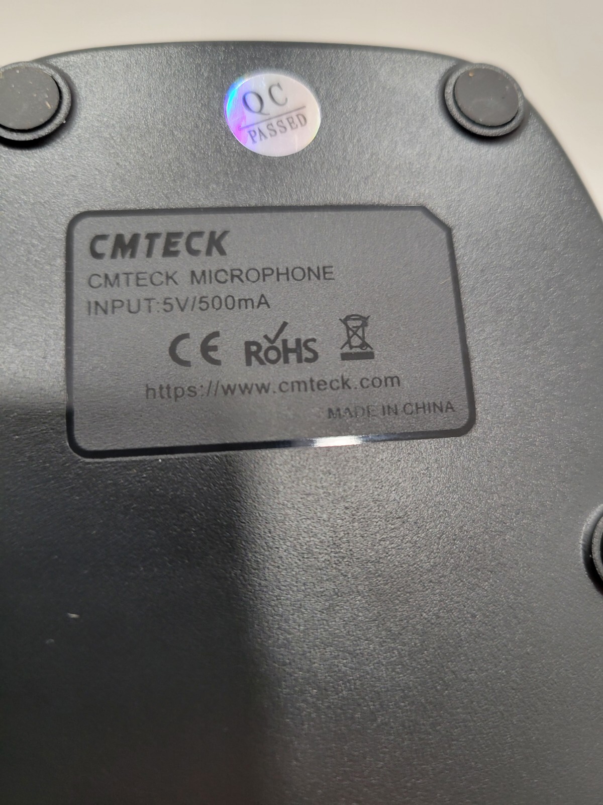 USB Condenser Microphone CMTECK CCS2.0 Tech Black