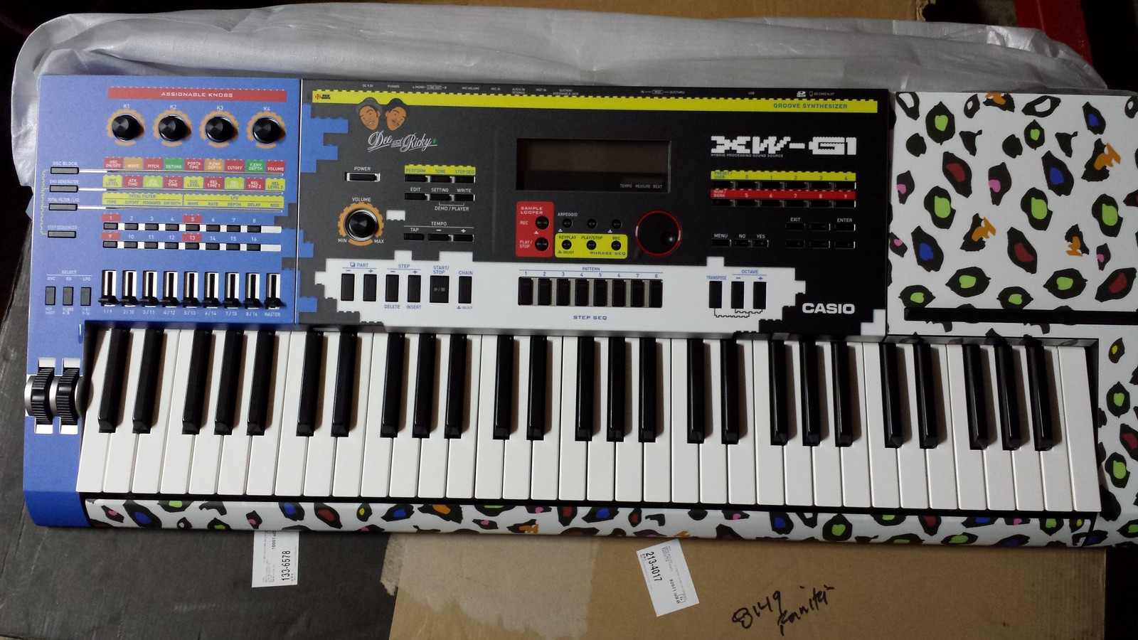 Dee & Ricky Casio XW-G1 Keyboard (One of Two)
