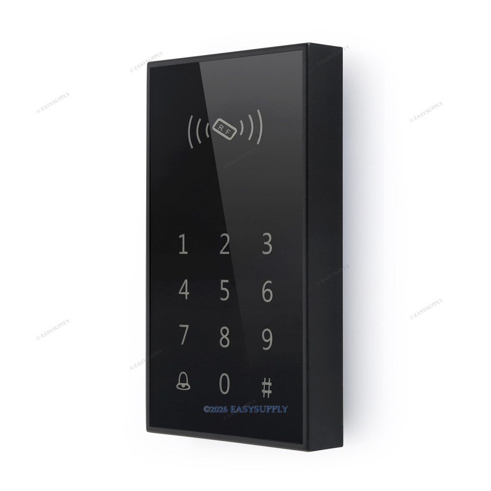 Gate Control Unit Card Reader For Access Control System With 125 Khz 10 Keyfobs