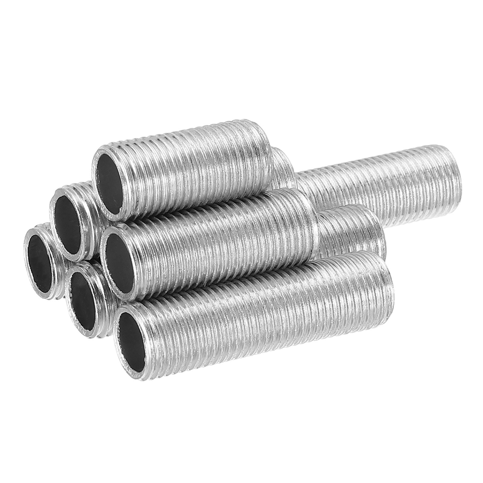 84pack Lamp Pipe with Lock Nuts Teeth Washers 1/8IP Thread Fasteners Assortment