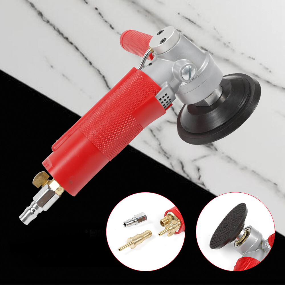 4 inch Pneumatic Grinder Air Wet Jet Air Polisher Water Sander Granite 4300 Rpm