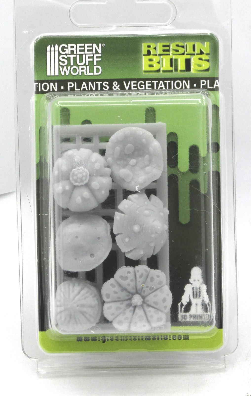 Green Stuff World 12963 Chunky Mushrooms XL (x6) [1:48] (Plants & Vegetation)