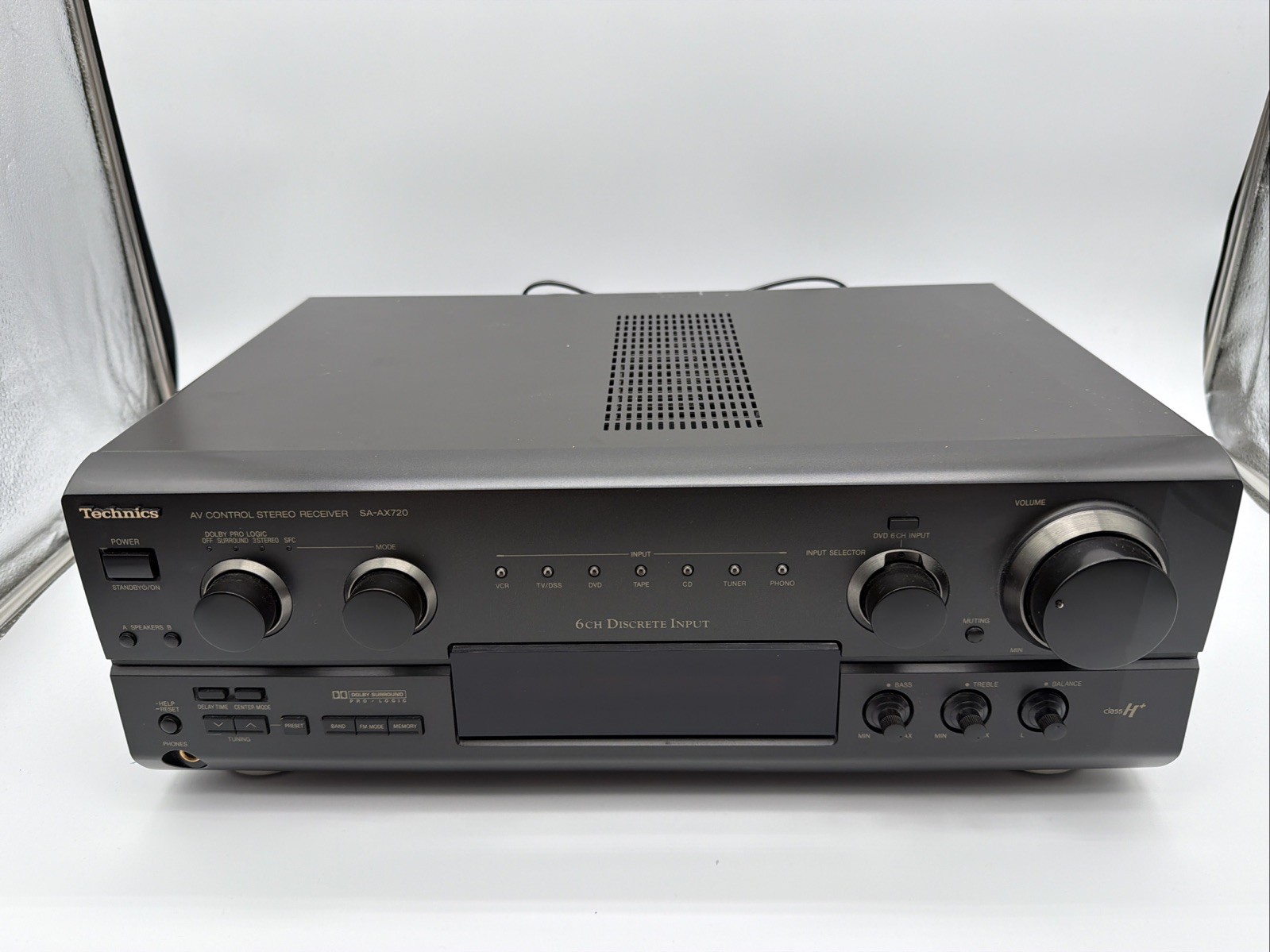 Technics SA-AX720 AV Control Stereo Receiver 100W/Ch - Phono Input- 6 Ch- Tested