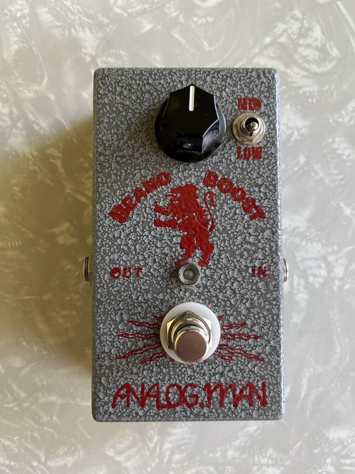 Analogman Beano boost RCA germanium transistor 2019 with box