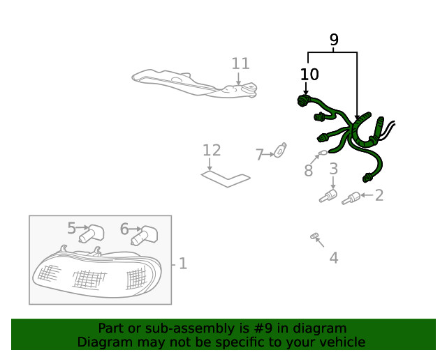 Genuine GM Wire Harness 15323473