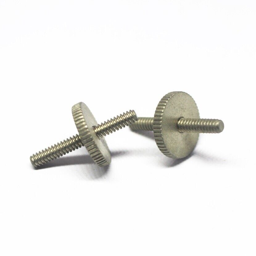 Vintage Thin ABR-1 Thumbwheels Thumb Wheels For Les Paul Nickel