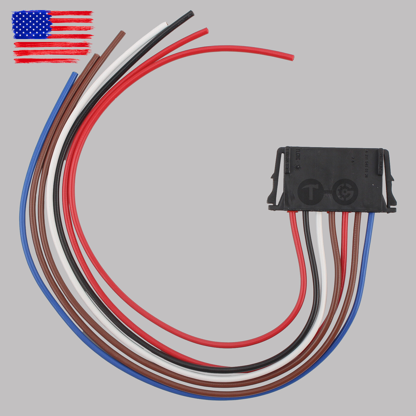 Fit FOR Mercedes W204 C300 C63 C200 A2115450328 TailLight Harness Clip Wire Plug