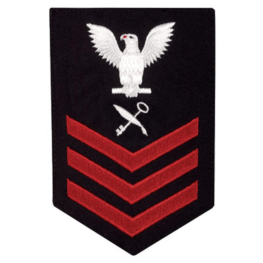 Ship's Serviceman Rating Petty Officer 1st Class Sew On