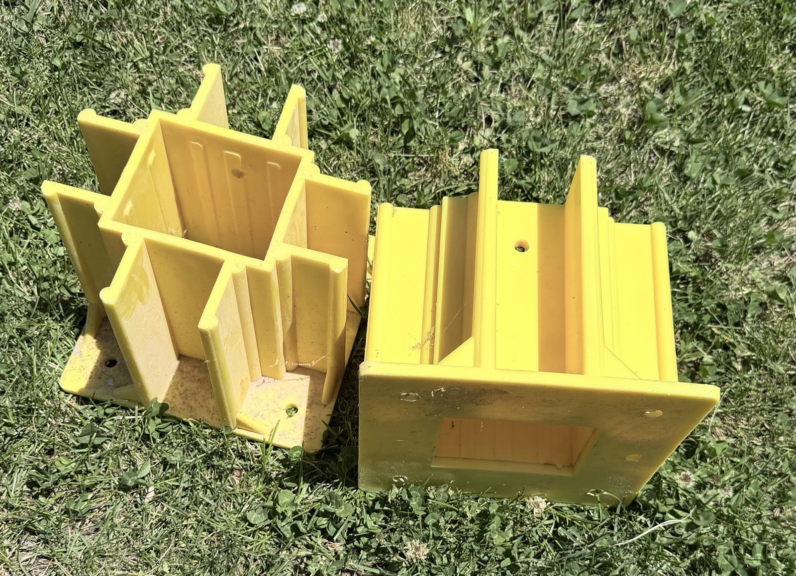 Safety Boot OSHA Compliant Guardrail Base Set Of 2