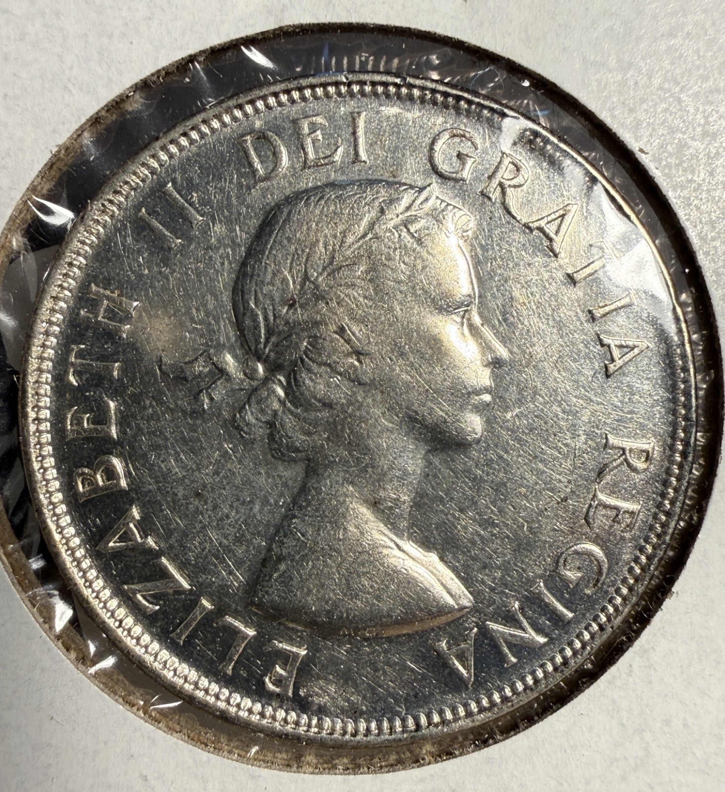 1953 Canadian Silver Dollar, MS+ SF (15216)