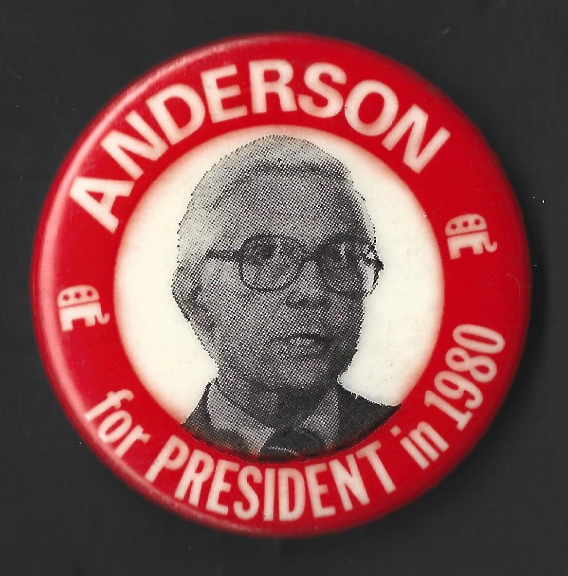1980 John Anderson - 1.75" / Independent Presidential Campaign Button(Pin05)
