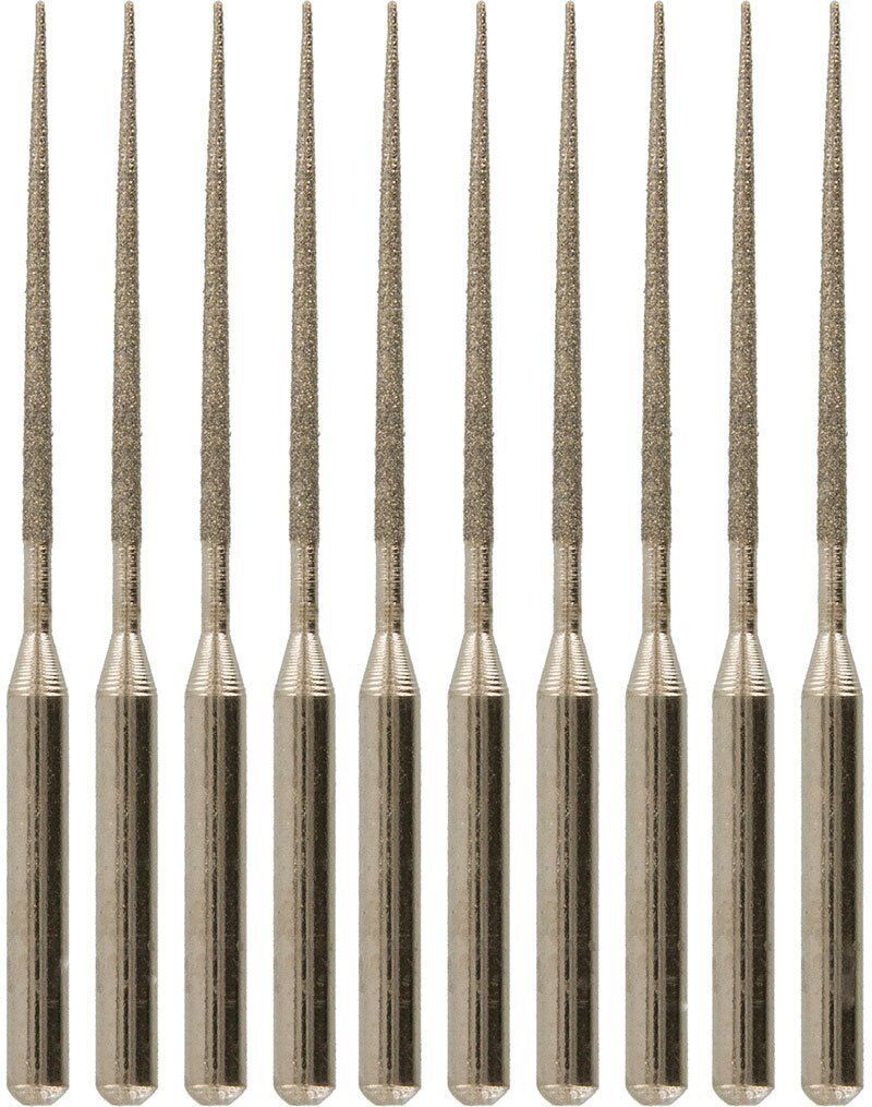 10 x THK Diamond Bead Reamer Bit Fine Tapered Tip Drill Lapidary Jewelry US