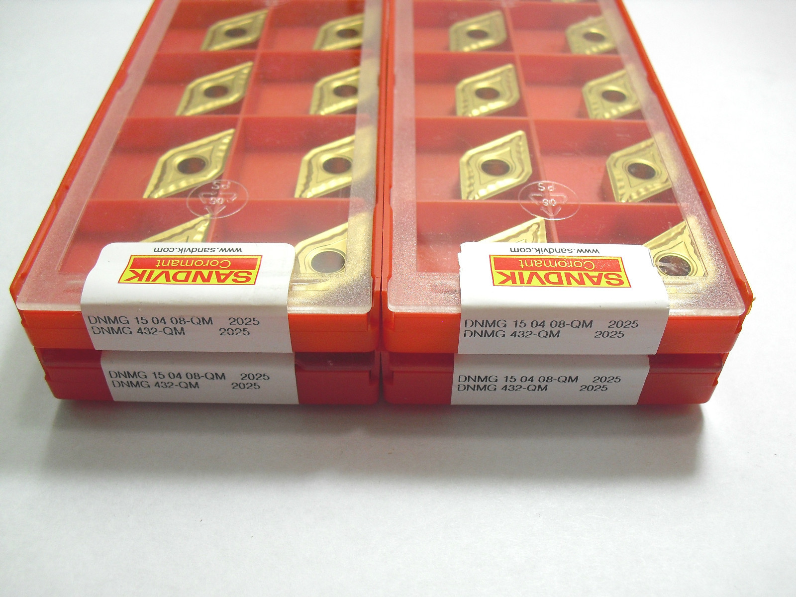 DNMG 432 QM 2025 SANDVIK Insert **10PCS** Genuine