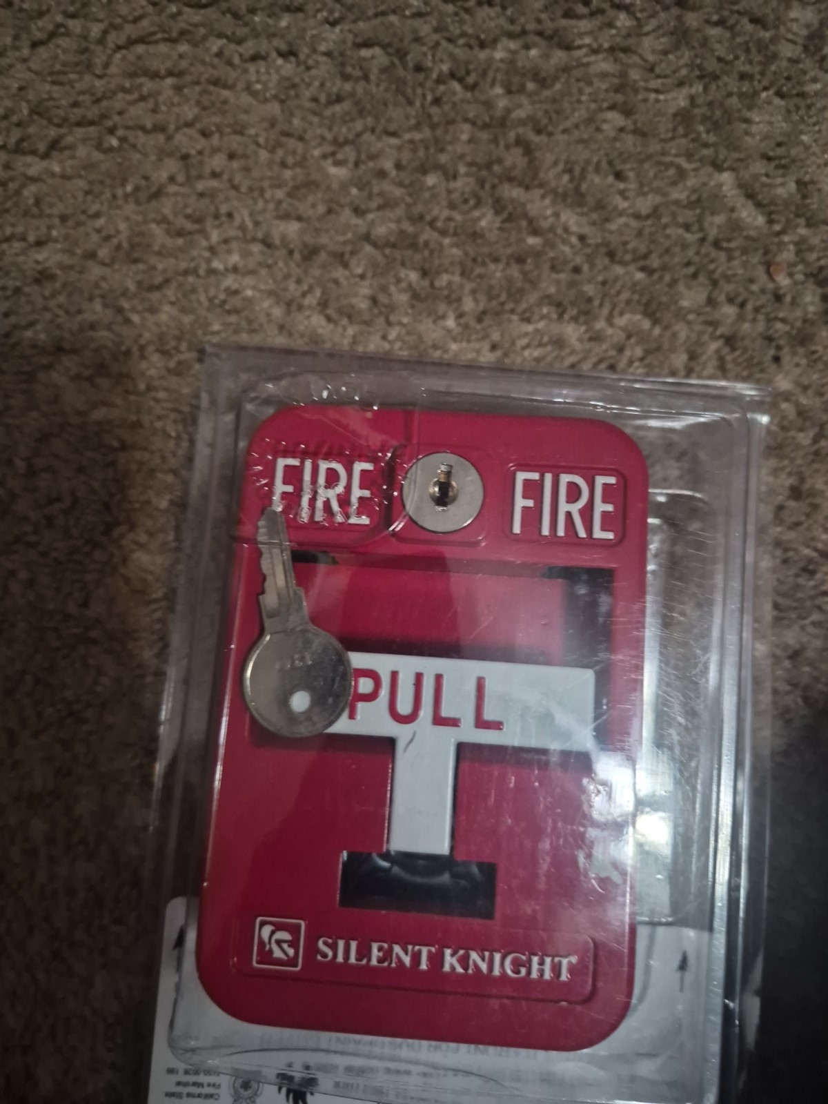 Silent Knight PS-SATK Single Action Manual Pull Station