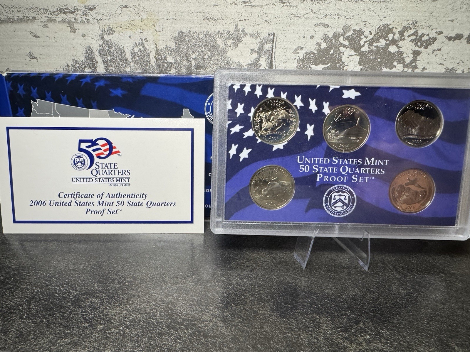 2006 United States Mint 50 State Quarters Proof Set