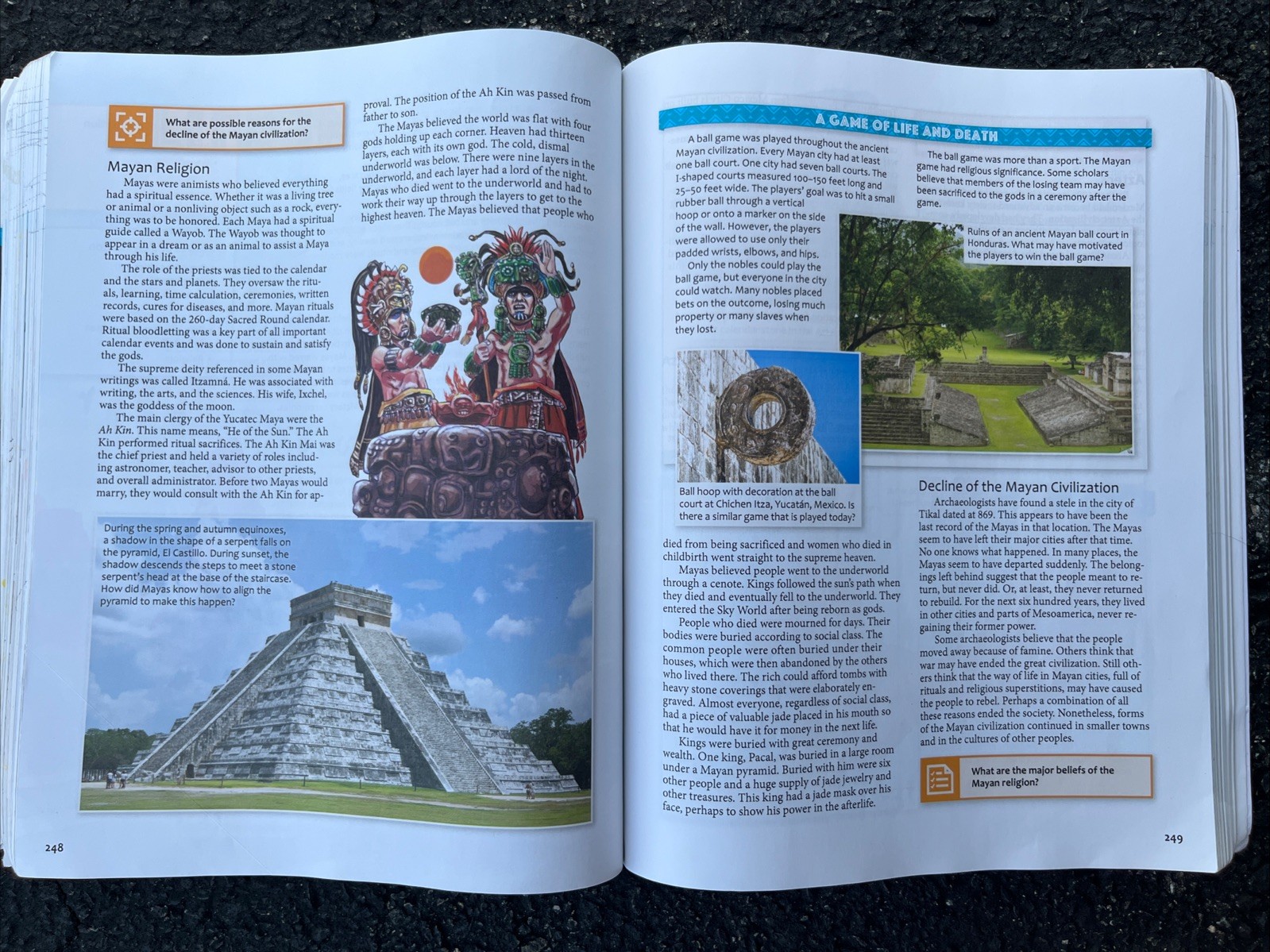BJU Press Heritage Studies 6. Student Text. Blank! 6th Gr. Ancient Civilization